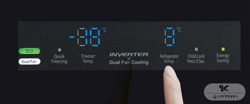 راهنمای کار با پنل دیجیتال مشکی