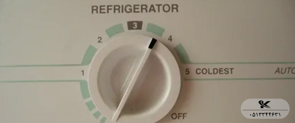 نحوه چرخش ولوم روی درجه Coldest